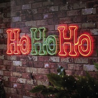 Samland 150CM HO HO HO NEON ROPE LIGHT FOR CHRISTMAS DECORATION