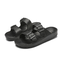UNISEX BEACH SLIDES 0099 - MEN -Black / AUS Ladies8/Men6/EU39/24.5cm