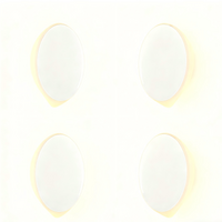 (Pack of 4）LED Motion Sensor Night Light Indoor, Cordless Battery Powered,Stick-on Warm White Light with Built-in Infrared Motion Detection, Sensor Li