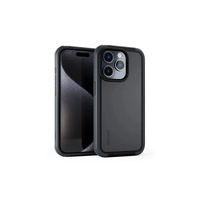 Aukey Urban Guard Elite Magnetic Hard-Shell iPhone 15 Pro Phone Case - Dark Gray (UG10C)