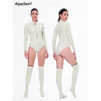 2MM jellyfish suit diving wet clothes jellyfish suit snorkeling swimsuit super elastic skin-friendly 2-piece jumpsuit+stockings