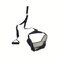Portable neck stretcher for home use, medium tension with polyamide material, 360° rotation and 2-point connection, suitable for travel and home use t