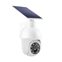 Solar sensor simulation camera light - No real monitoring function, simulated appearance design, smart sensor lighting, for outdoor security warning p