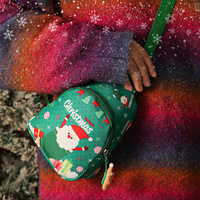 Christmas gifts Aussie Christmas Sling Bag Set – Red & Green Santa-Themed, Adjustable & Festive for Gifting & Styling