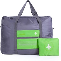 Compact Foldable Travel Duffel Bag – Lightweight Carry-On for Weekend Trips, Overnight & Gym Use (Green) | Other Colors Available In-Store