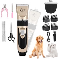 pet products Pet products Professional Rechargeable Cordless Dogs Cats Horse Grooming Clippers - Professional Pet Hair Clippers with Comb Guides for D