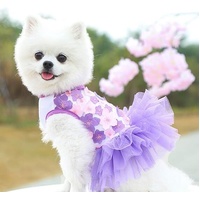 pet products Fall Dog Dresses for Small Dogs Girl 3 Pack Summer Puppy Clothes Outfit Apparel Female Cute Cat Skirt