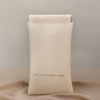 Christmas gift Premium Leather Eyeglass Case with Spring Closure - Multiple Color Options - Refined Craftsmanship（apricot）