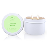 Coconut Lime Soy Candle Tin 165g