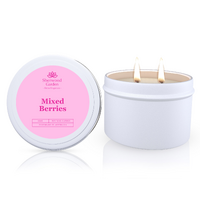 Mixed Berries Soy Candle Tin 165g