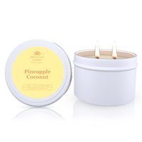 Pineapple Coconut Soy Candle Tin 165g