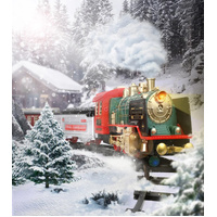 RC Track Train Set with Steam Effect
