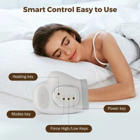 5-Level Electric Hand Massager with Hot Compress Grey