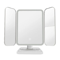 Trifold LED Makeup Mirror Beauty Lights
