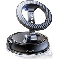 Car Phone Holder for  [78+LBS Strongest Suction & 2400gf Magnetic] 360° Adjustable Car Phone Mount-Car Phone Holder