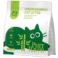 Purr Haven Green Bamboo Cat Litter | 3 Packs | 2.5 kg Per Pack