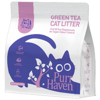 Purr Haven Green Tea Cat Litter | 3 Packs | 2.5 kg Per Pack