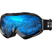 OutdoorMaster OTG Ski Goggles - Over Glasses Ski/Snowboard Goggles for Men, Women & Youth - 100% UV Protection-OM-5