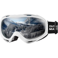 OutdoorMaster OTG Ski Goggles - Over Glasses Ski/Snowboard Goggles for Men, Women & Youth - 100% UV Protection--OM-5