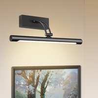 Hardwired Picture Light for Wall Black,14 inch Night Light LED Wall Sconces for Pictures,Dart Board Lights Wall Lights for Dartboard Mirror Frame Gall