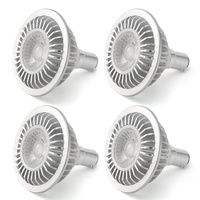 AR70 LED Light Bulb BA15D B15 Base, AC/DC12V Input, 7W 500lm for Home Household Commercial Lighting, 50W Halogen Lamp Replacement(Natural White,4 Pack