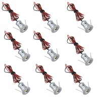 LED Small Recessed Ceiling Lights Spot Lights Downlights,IP54 Ceiling Ultra Slim 9 Pack,Small Spot Lamp with Hardwired for Kitchen,Stairs,Hallway,DIY 