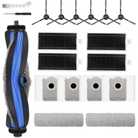 17 PCS Accessories for ECOVACS DEEBOT X8 PRO Omni Robot Vacuum Cleaner