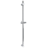 Strong Brass Chrome Round 850mm Long Sliding Rail Bar Holder For Handheld Shower