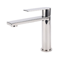 WELS Chrome Short Basin Mixer Vanity Sink Faucet Kitchen Laundry Spout Tap Set