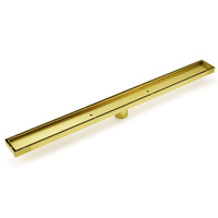 304 Stainless Steel 900mm Tile Insert Shower Grate Floor Drain 50mm Waste Outlet