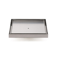 Bathroom 200x200mm Big Square Tile Insert Floor Drain Shower Grate 50mm Waste