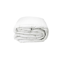 Royal Comfort 350GSM Luxury Soft Bamboo All-Seasons Quilt Duvet  - Double - White