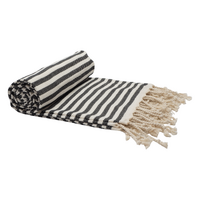 PORTSEA TURKISH COTTON TOWEL - MIDNIGHT