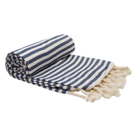 PORTSEA TURKISH COTTON TOWEL - NAVY