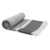 SORRENTO TURKISH COTTON TOWEL - MONOCHROME