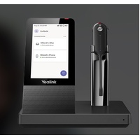 YEALINK WH67 Standard UC DECT Wireless Headset With Touchscreen, Busy light On Headset. All Devices in One. All Connection in One. All Control in One