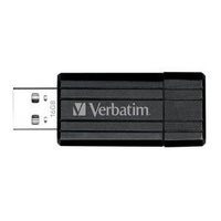 VERBATIM Store\'n\'Go Pinstripe USB Drive 16GB (Black)