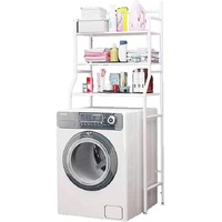 CARLA HOME 3-Tier Over Washing Machine Storage Rack for Laundry Room or Kitchen