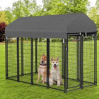 Large Outdoor Dog Kennel 250x120x165cm Pet Cage with Roof