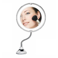 10X LED Magnifying Makeup Mirror 360° Rotation