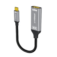 mbeat Tough Link 8K USB-C to HDMI Adapter - Space Grey