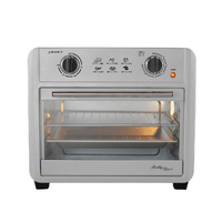 23L Air Fryer Oven + 3 Cooking Accessories (Silver) 23L Capacity
