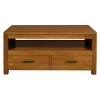 Paris 4 Drawer Coffee Table (Light Pecan)