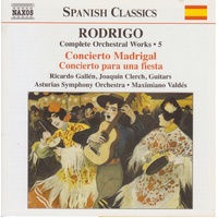 Complete Orchestral Works - Rodrigo, Jaoquin Cd Album