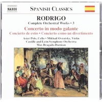 Rodrigo Orchestral Works - Darman/Castille & Leon So Cd Album