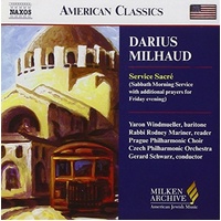 Service Sacre - Milhaud Cd Album