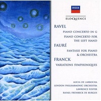 Ravel Piano Conc In G - De Larrocha, Alicia Cd Album