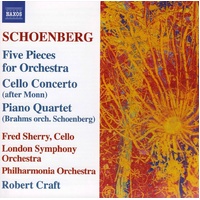 Schoenberg: 5 Pieces For Orche - Craft: London Symphony Orchestra Cd Album