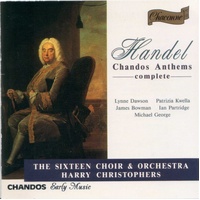 Handel: Chandos Anthems No1-11 - Christophers: Sixteen Cd Album