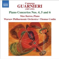Guarnieri Pno Con Nos 4: 6 - Barros: Warsaw Philharmonic Orchest Cd Album